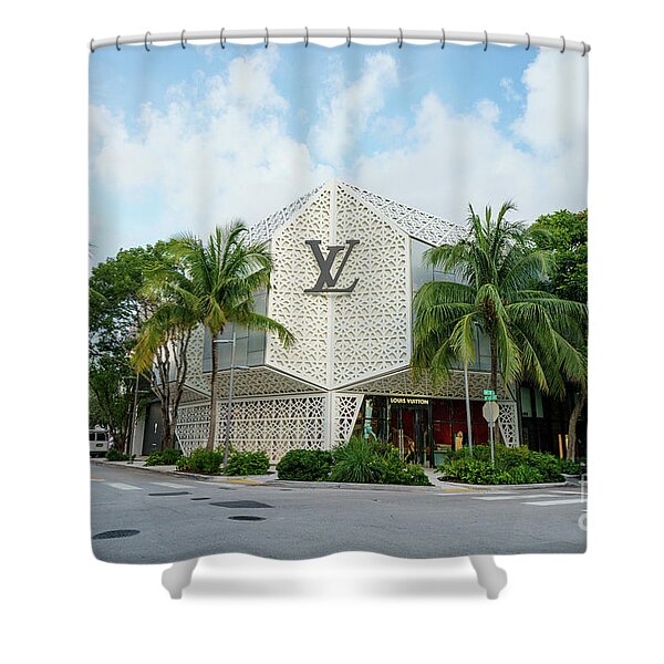 Louis Vuitton Bathroom Set, Luxury Shower Curtain Waterproof