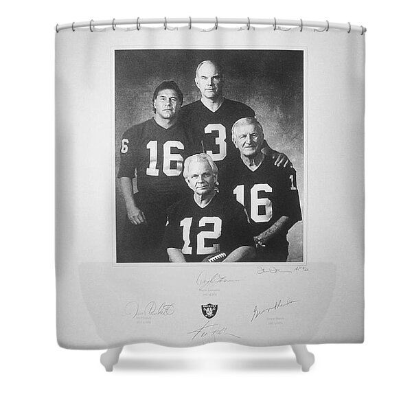 Raider Nation Number Two Shower Curtain by John Farr - Fine Art America