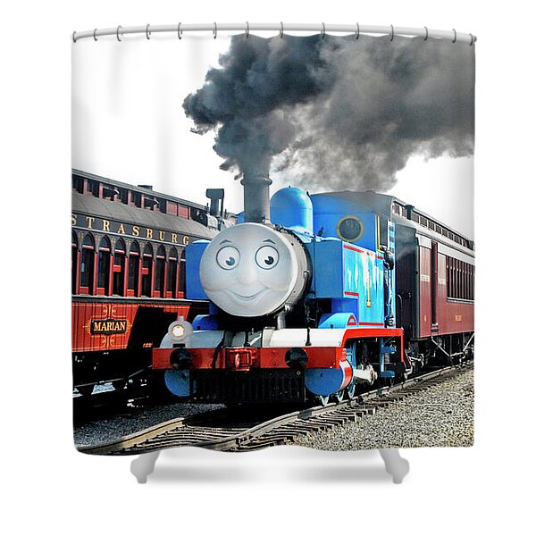 Retro Train Shower Curtains Steam Engine Train Track Bathroom Decor  Mountain Forest Natural Scenery Hanging Curtains Screen AliExpress |  Vintage Steam Engine Locomotive Train Moving Down Railroad Track Shower  Curtain Bathroom Waterproof