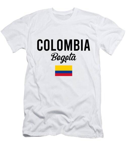 YOIGNG Hawaiian 3D Printed Colombia Flag T-Shirt Short Sleeve Crewneck Tee Pullover Casual Tops