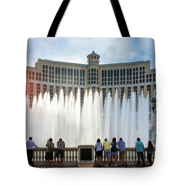 Bellagio Resort & Casino Canvas Tote Bags with Trim & Logo