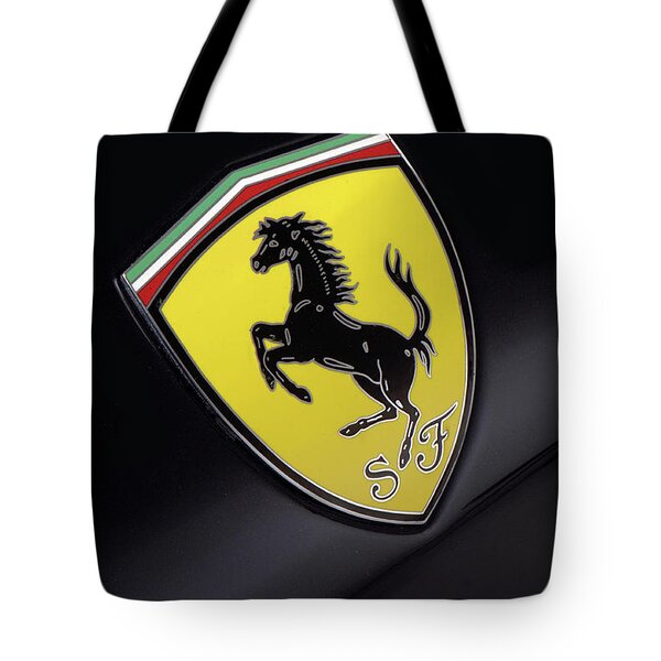 Ferrari Logo Photograph by Valentino Visentini - Pixels