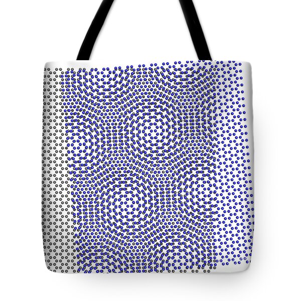 Graphene, Atomic Scale Moir Patterns Tote Bag