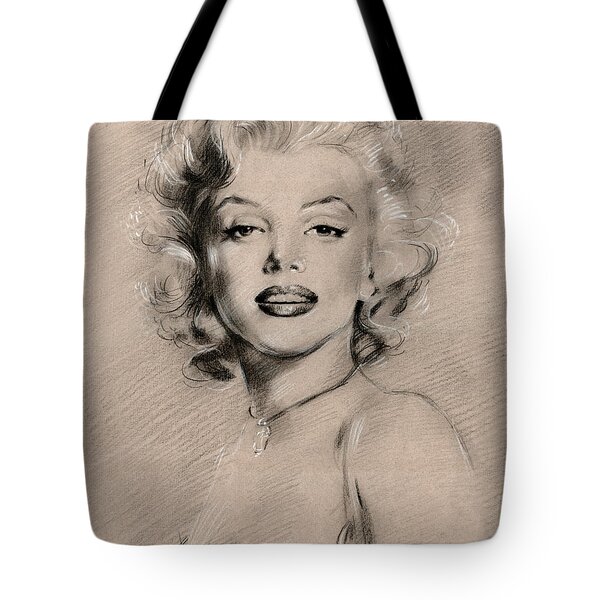 Marilyn Monroe 4 Tote Bag by Andrew Fare - Pixels