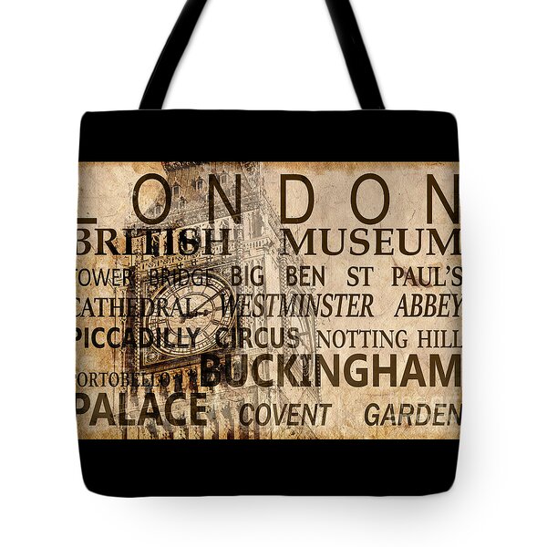 PAULS BOUTIQUE London Portobello Tote Bag in Brown