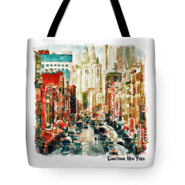 Chinatown Tote Bags | Fine Art America