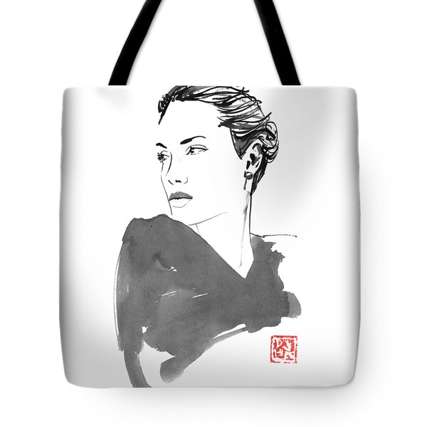 Design Angelina Jolie  Tote Bag for Sale by lemziookio65