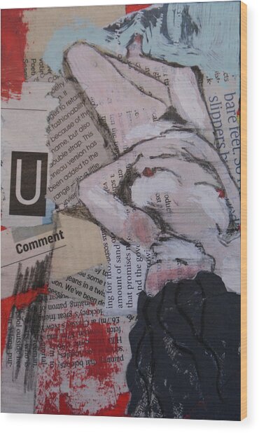 Alphabet Nude U Painting By Joanne Claxton