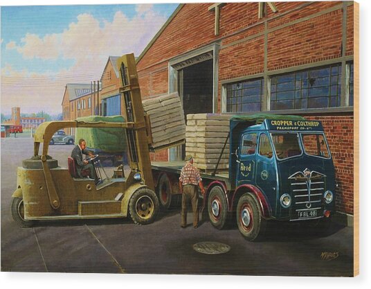 Reed Paper Foden Fg Wood Print