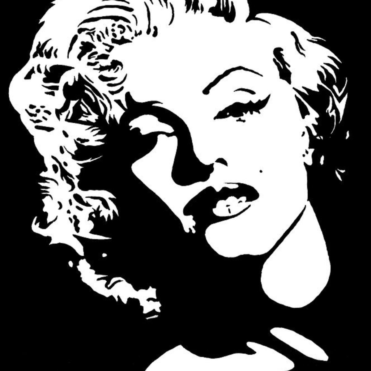 Beautiful Marilyn Monroe original acrylic painting Throw Pillow for ...