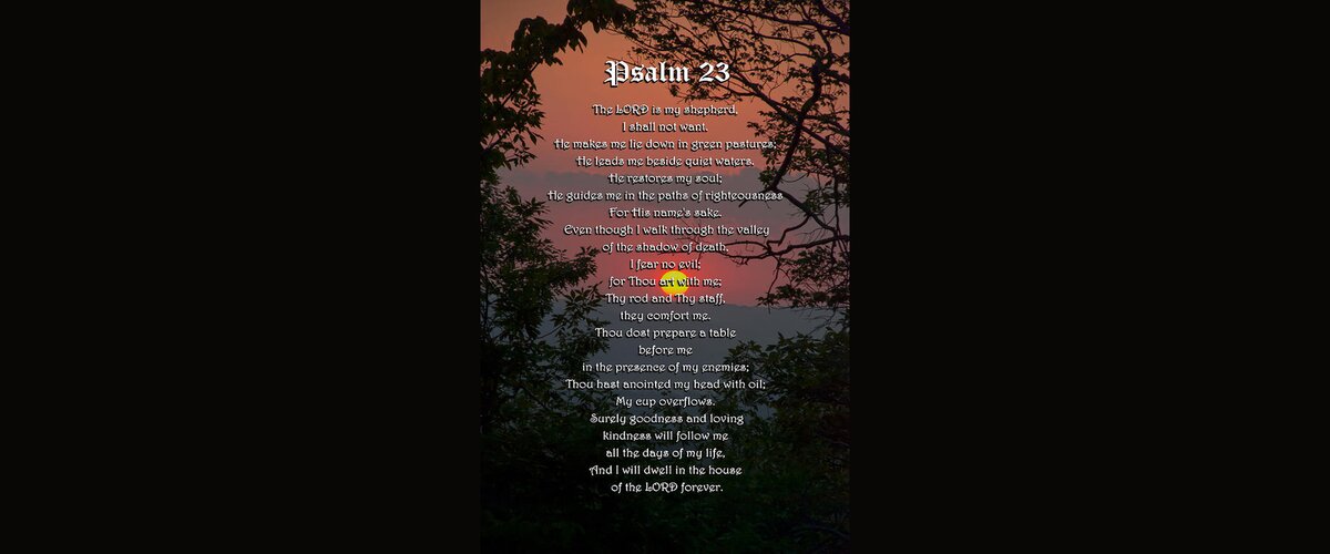 Psalm 23 Prayer Over Sunset Landscape Coffee Mug for Sale by Christina ...