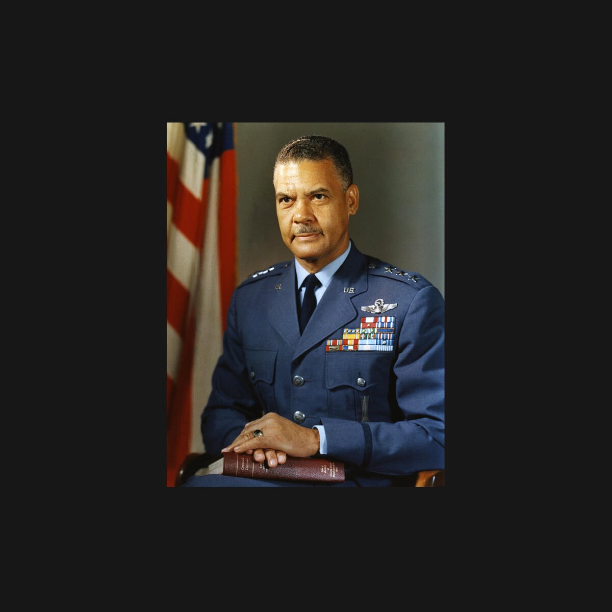 General Benjamin O. Davis Jr. - An Aviation Pioneer Duvet Cover for ...