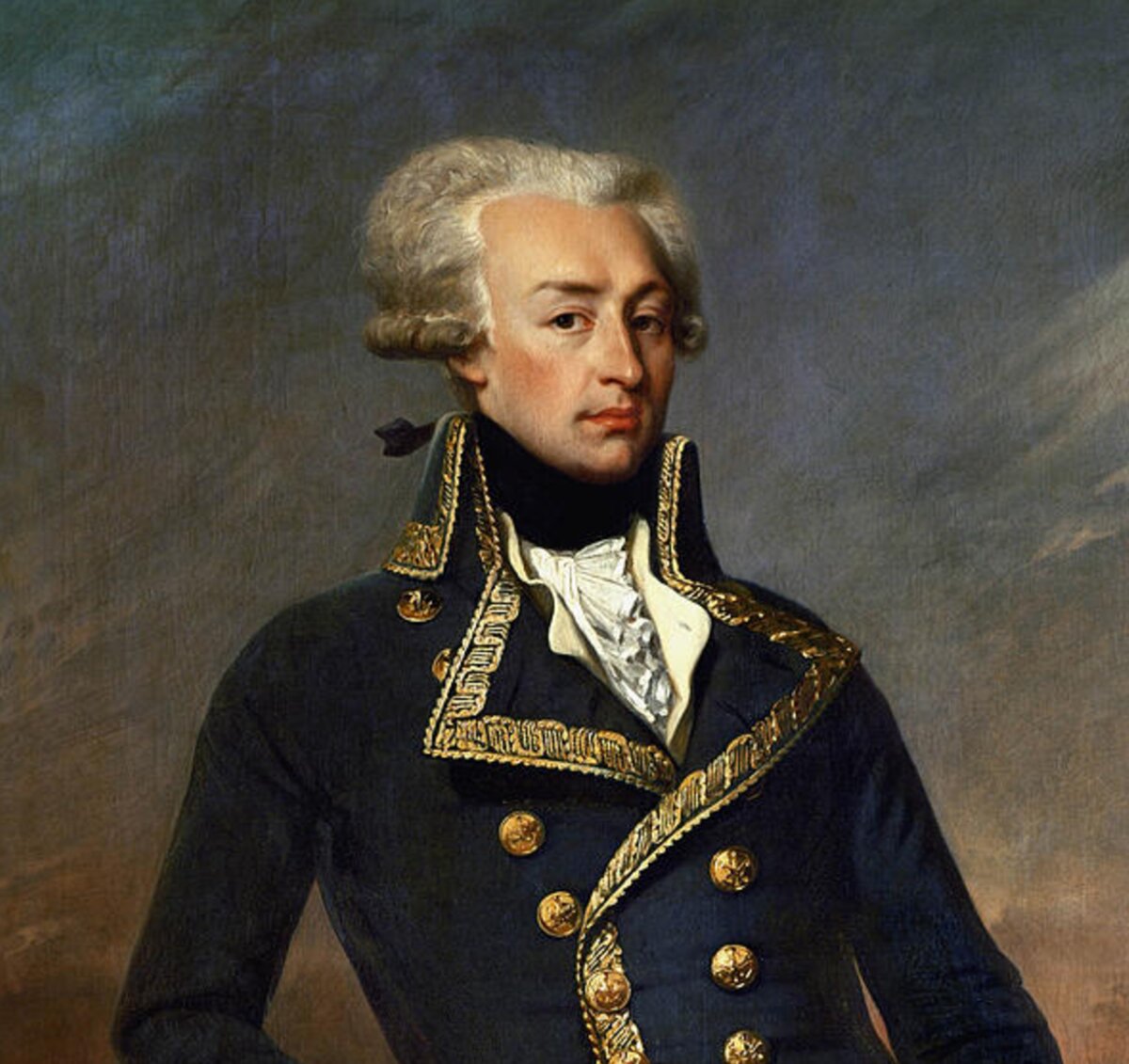 Marquis de Lafayette Painting - Joseph-Desire Court Face Mask by War Is ...