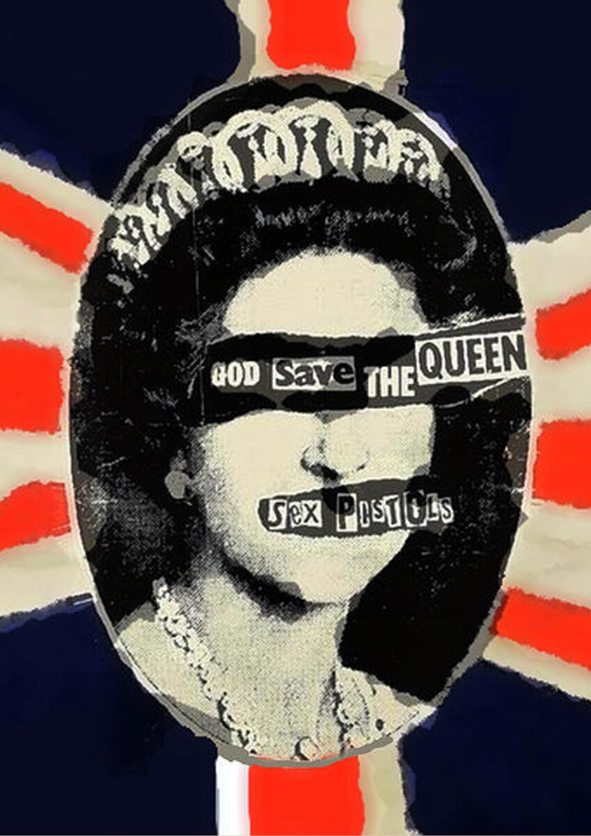 Sex Pistols God Save The Queen Spiral Notebook For Sale By Enki Art 