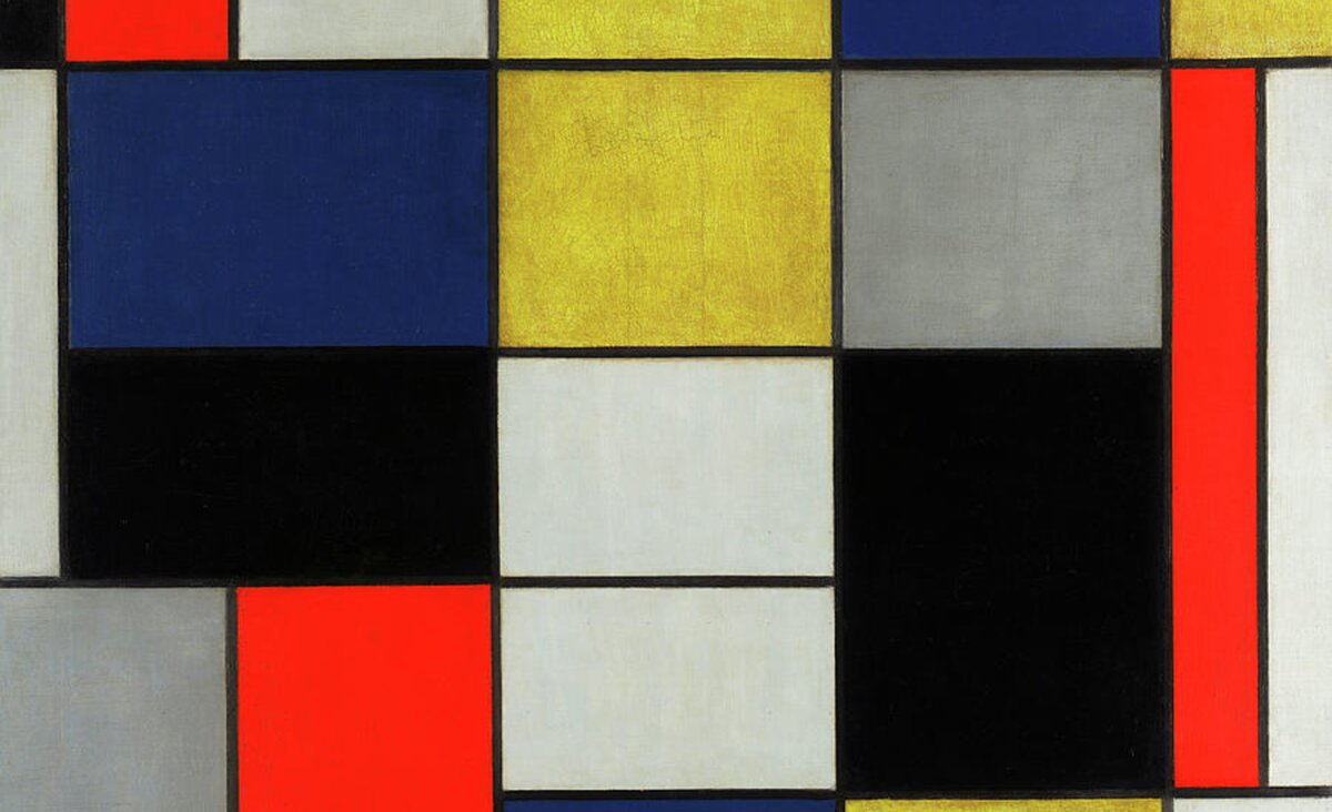 Composition, 1919-1920 Carry-all Pouch for Sale by Piet Mondrian
