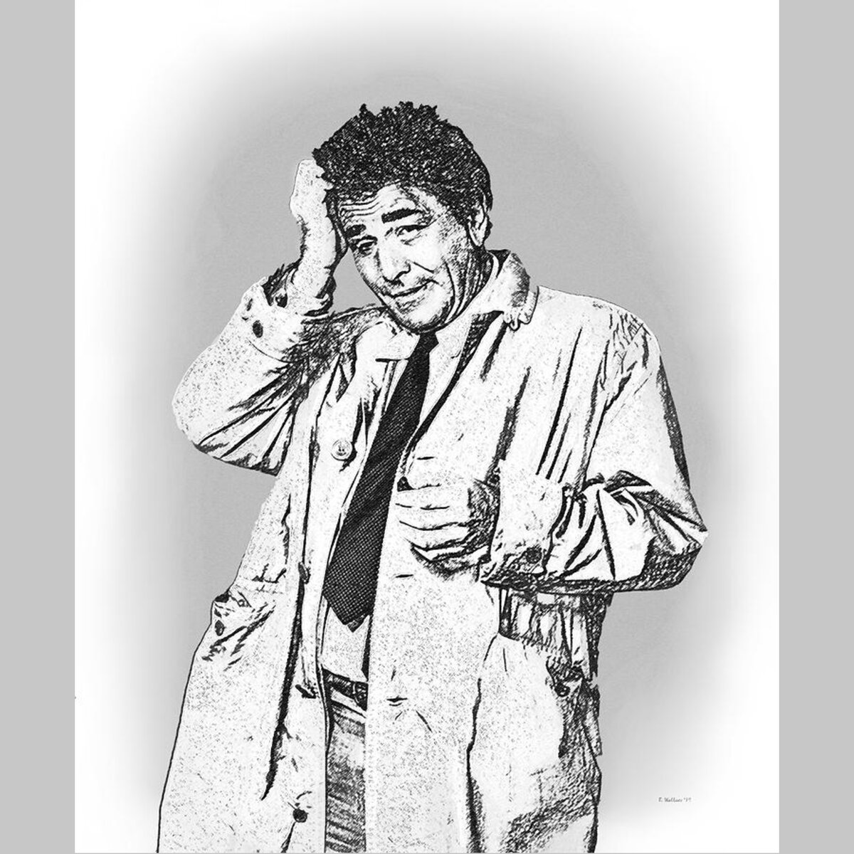 Columbo Duvet Cover for Sale by Brian Wallace