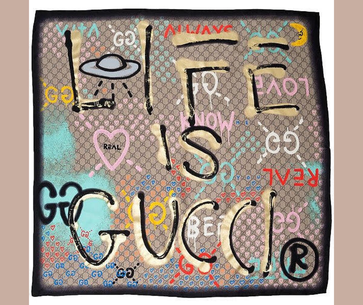 Life is Gucci Fleece Blanket for Sale by Gucci