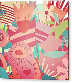 Pink Flower Acrylic Prints