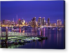 San Diego Harbor Acrylic Prints