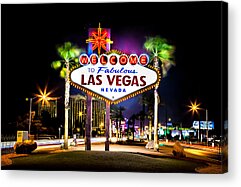 Las Vegas Acrylic Prints
