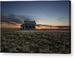 Prairie Sunset Acrylic Prints