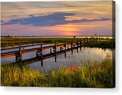 Fishing Pier Acrylic Prints