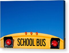 School Bus Acrylic Prints