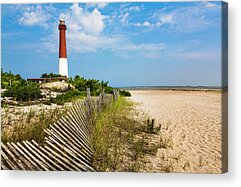 Sand Fences Acrylic Prints