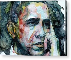 Barack Hussein Obama Acrylic Prints