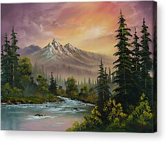 Wet On Wet Paintings Acrylic Prints