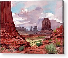 Monument Valley Navajo Tribal Park Acrylic Prints