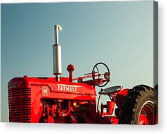 Old Tractor Acrylic Prints