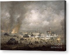 Second Day Of Battle Acrylic Prints