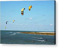 Kiteboarding Acrylic Prints