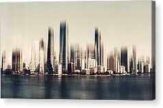 Miami Skyline Acrylic Prints