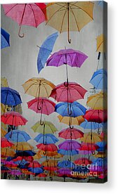Paper Umbrella Acrylic Prints