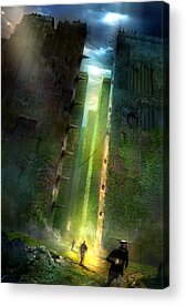 The Maze Runner Cover Acrylic Prints