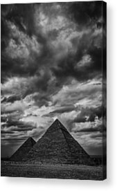 Ancient Pyramids Acrylic Prints