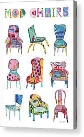 Chair Mixed Media Acrylic Prints