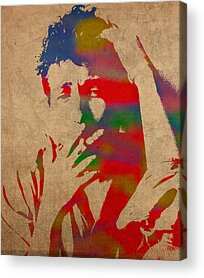 Dylan Mixed Media Acrylic Prints