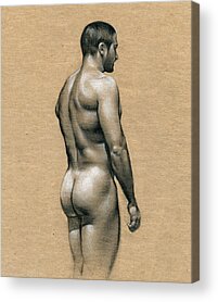 Nude Sketch Acrylic Prints