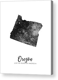 Oregon State Acrylic Prints