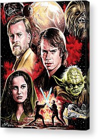 Star Wars Episode 3 Acrylic Prints