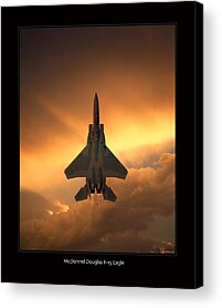 F-15 Eagle Acrylic Prints