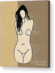 Provocative Drawings Acrylic Prints