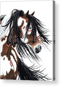 Three Horses Acrylic Prints