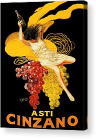 Asti Vineyards Acrylic Prints