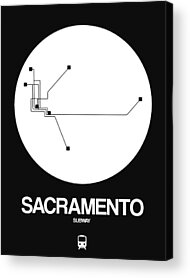 Designs Similar to Sacramento Black Subway Map #1