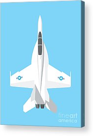 Fa-18 Hornet Acrylic Prints