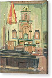 Adoration Chapel Acrylic Prints